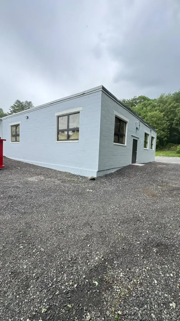 Commercial building exterior painting in Greater Boston, MA
