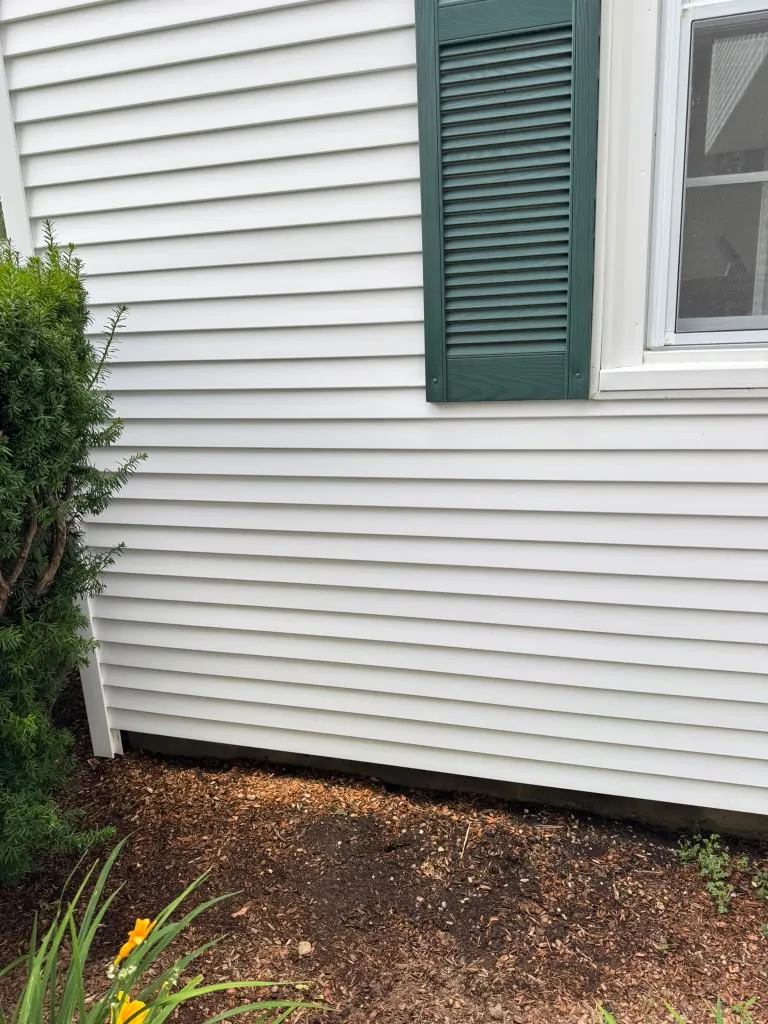 Repainted home exterior near Westford, MA