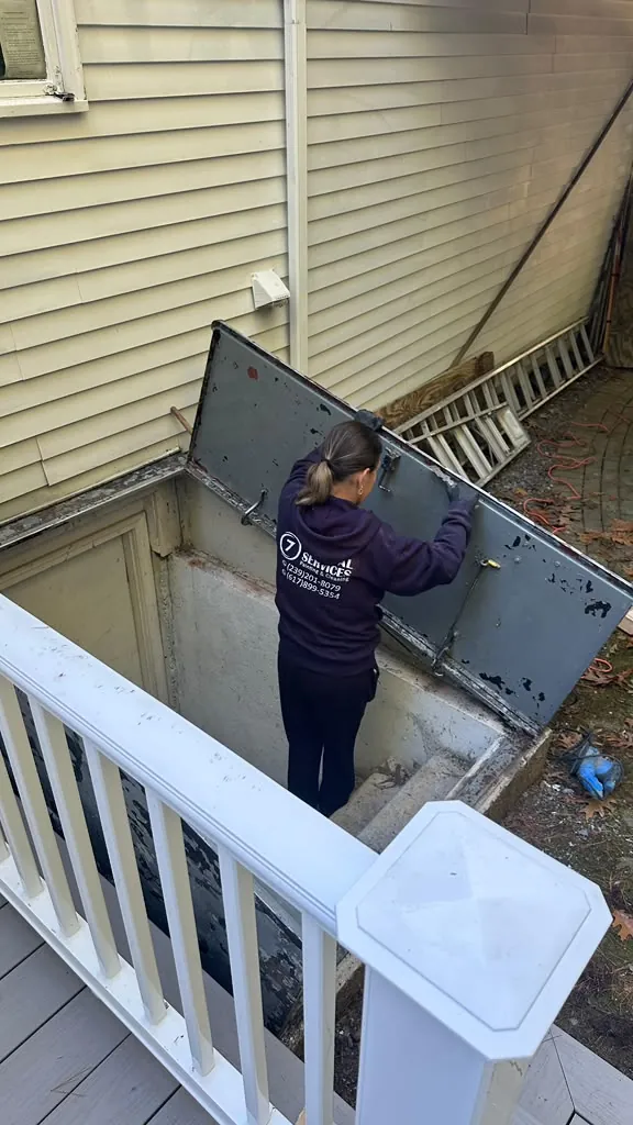 Repainted home exterior near Woburn, MA