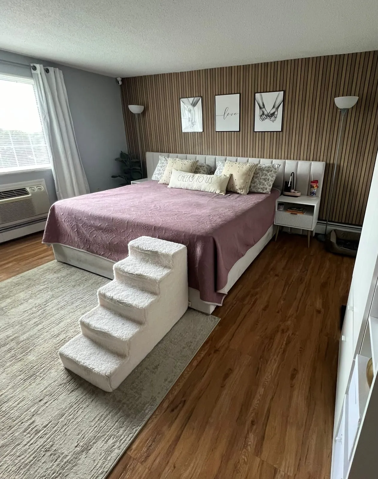 Clean, tidy bedroom after professional house cleaning in Greater Boston, MA